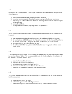 AP Civil War _Recon bank