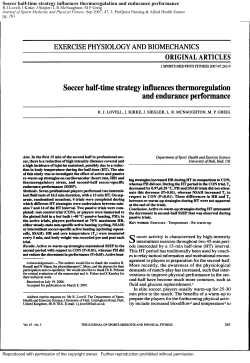 exercise physiology and biomechanics
