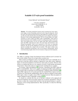 Scalable LCF-style proof translation