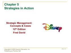 Chapter 5 Strategies in Action