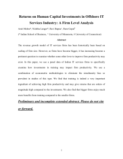 Competency Development and