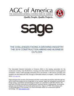 the challenges facing a growing industry: the 2016 construction