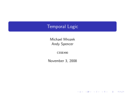 Temporal Logic - Rose