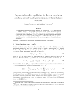 Exponential trend to equilibrium for discrete coagulation equations