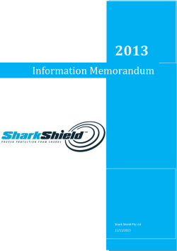 Information Memorandum