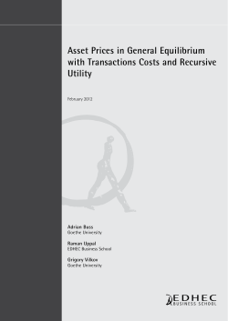 Asset Prices in General Equilibrium with Transactions Costs and
