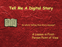 Tell Me A Digital Story