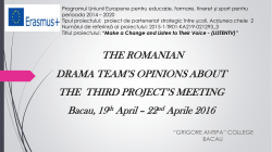 Prezentare PowerPoint - MAKE A CHANGE AND LISTEN TO THEIR