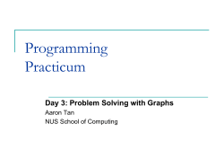 Day 3: Problem Solving with Graphs