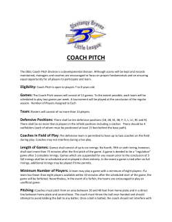 COACH PITCH