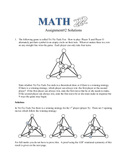 Assignment#2 Solutions
