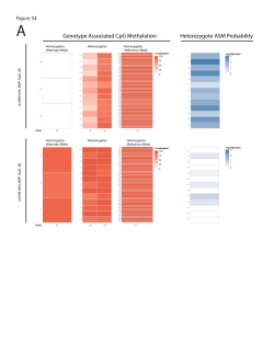 Genotype Associated CpG Methylation Heterozygote ASM Probability
