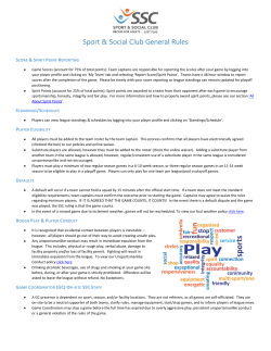 Dodgeball Rules PDF