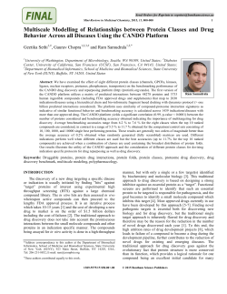 Ram Samudrala-MS-MRMC - Samudrala Computational Biology