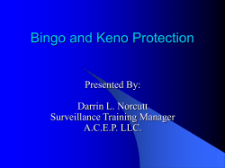 keno and bingo