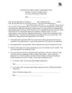sample faculty hourly contract