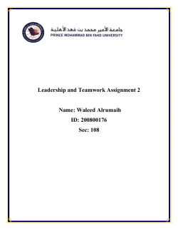 UNIV 1212: Critical Thinking and Problem Solving