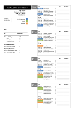 Academic Worksheet 1st YEAR