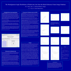 In this poster, we present our analysis of the misalignment between