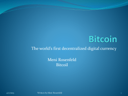 Bitcoin - Bitcoil