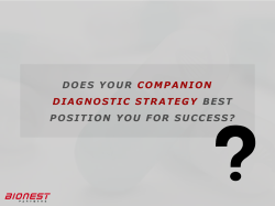 does your companion diagnostic strategy best