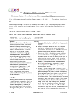 Students use knowledge from across the disciplines to strengthen