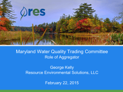 February 22, 2016 - Role of Aggregator
