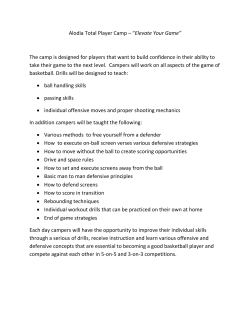 Alodia Total Player Camp &ndash; &ldquo;Elevate Your Game&rdquo; The camp is