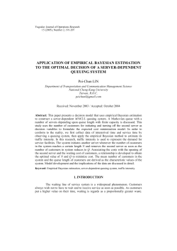application of empirical bayesian estimation to the optimal decision