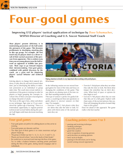 Four- goal games - Best Soccer Ever!