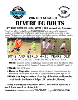 revere youth soccer