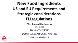 New Food Ingredients