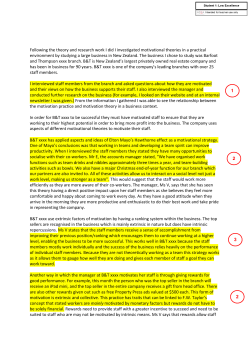 Following the theory and research work I did I investigated