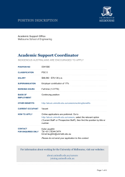 Position Description template