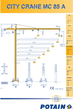 city crane mc 85 a
