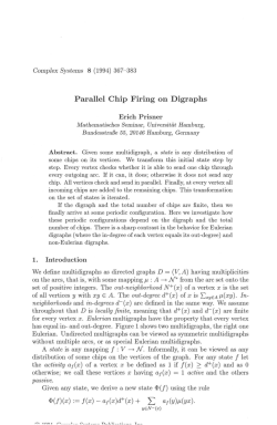 Parallel Chip Firing on Digraphs