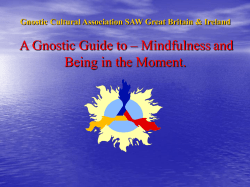 a state of Mindfulness