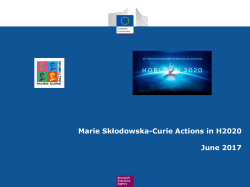6.162 billion What are the Marie Skłodowska Curie Actions? Non