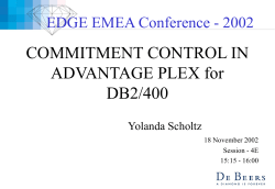 CommitmentControlDB2400