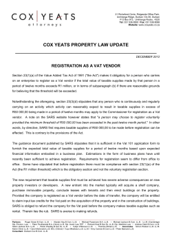 - Cox Yeats Attorneys