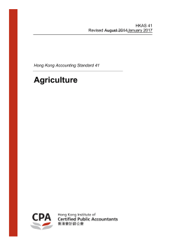 HKAS 41 Agriculture - Hong Kong Institute of Certified Public