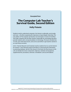 The Computer Lab Teacher`s Survival Guide, Second Edition