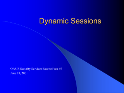 Dynamic Sessions