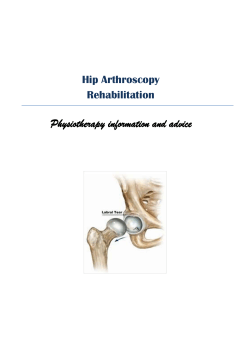 Hip Arthroscopy - Wales Hip and Knee