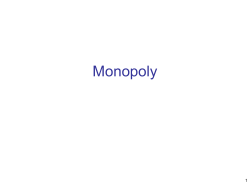 Monopoly - UTRGV Faculty Web