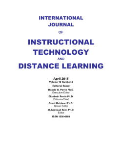instructional technology distance learning
