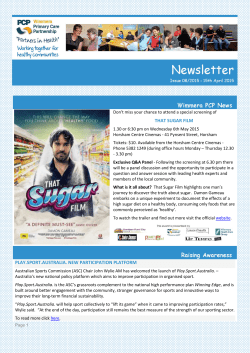 that sugar film play.sport.australia. new participation platform