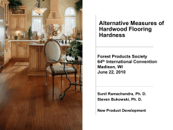 Janka Hardness Test - Hardwood Plywood and Veneer Association