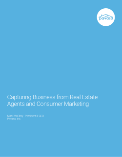 Capturing Business from Real Estate Agents and