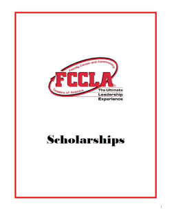 Scholarships